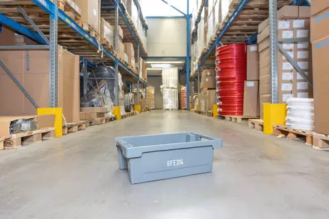 Nachhaltige Logistik bei HOLTER – Unsere Transportbehälter